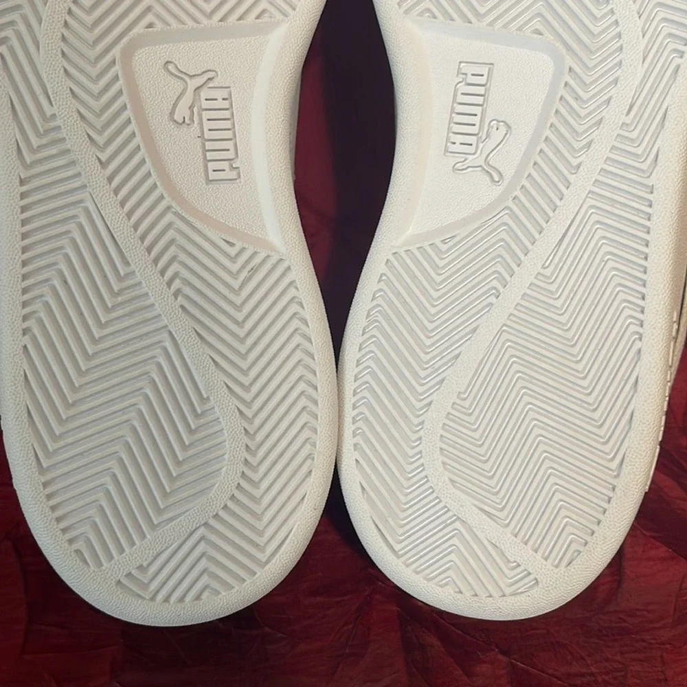 Puma Soft Foam Optimal Comfort Men's Sneakers Black White Canvas‎  7 1/2 NWOT